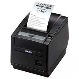Citizen CT-S601II, BT, 8 dots/mm (203 dpi), cutter, zwart