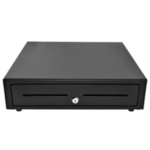 Star CD4-1616, Stainless steel front, kabel, zwart